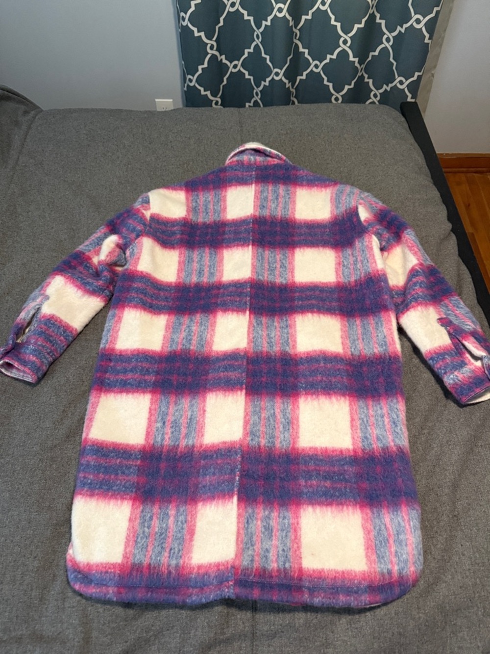 Blank NYC plaid shacket, L - Picture 3 of 13